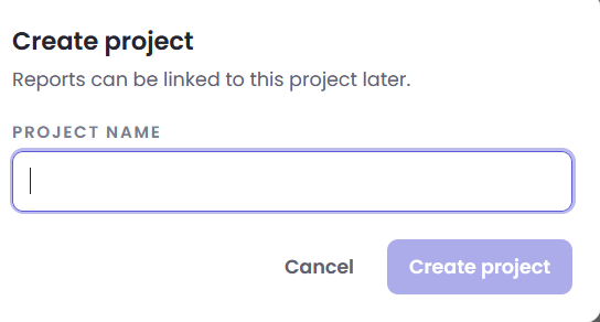 Create Project