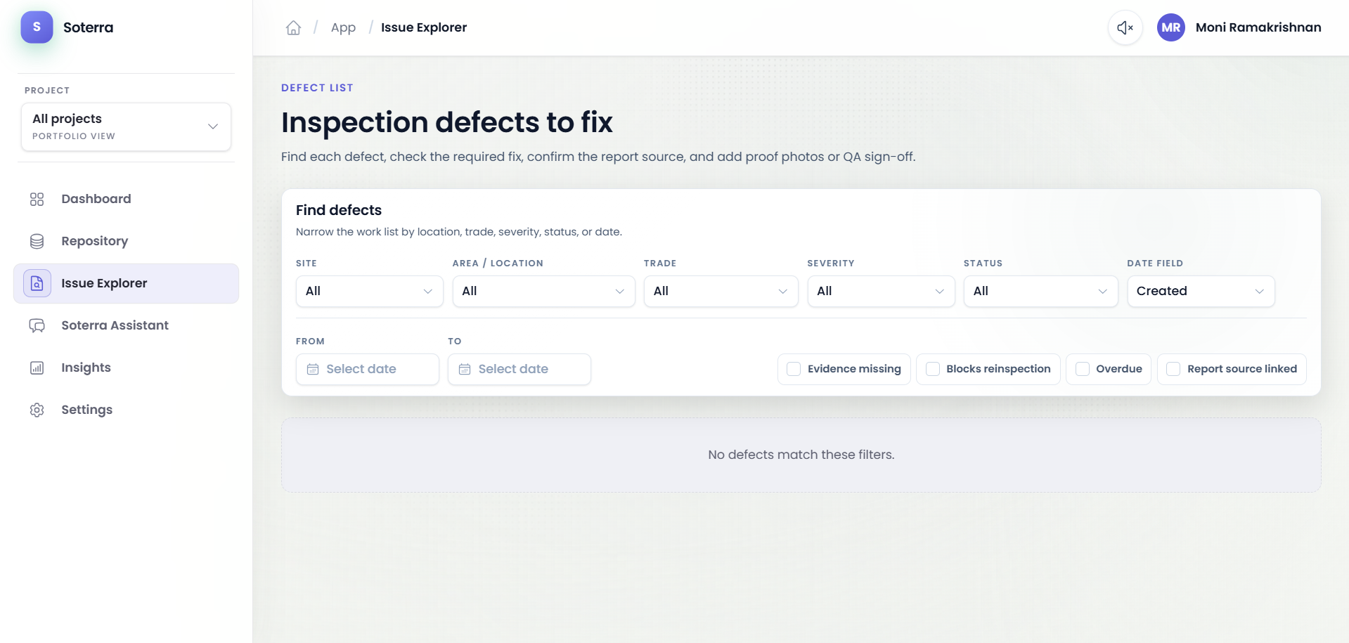 Issue Explorer